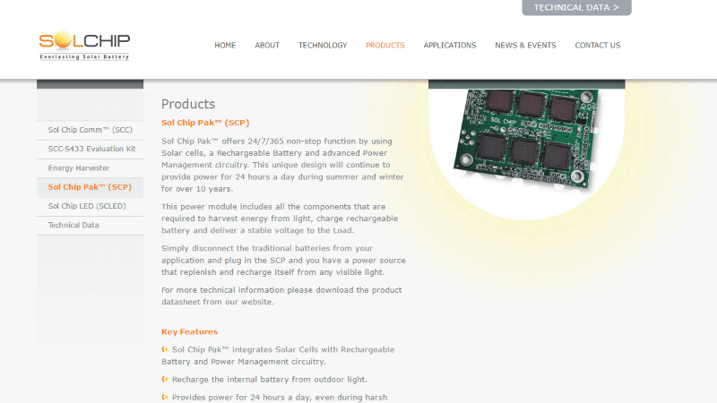 Sol Chip Pak: The Infinite Solar Battery 3 image