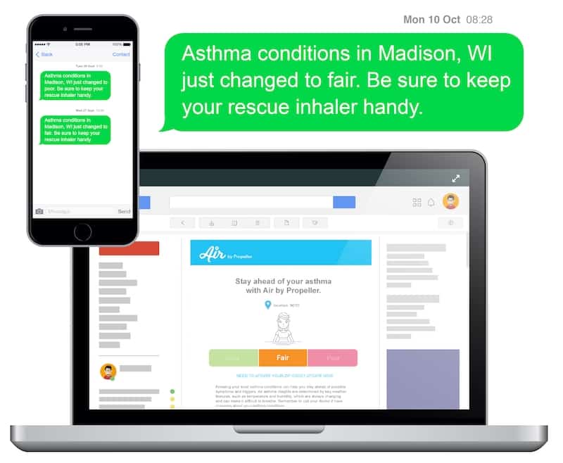 Air by Propeller: Smart health company launches API that predicts local asthma conditions 5 image