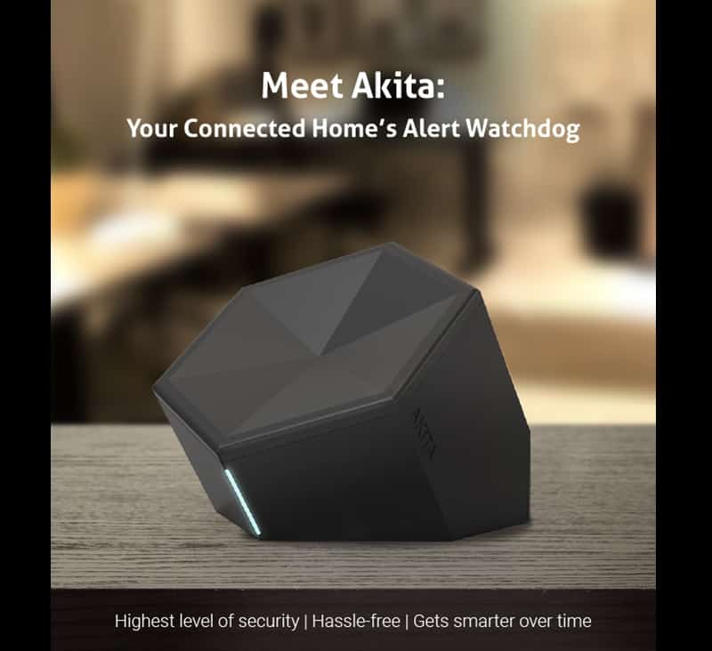 Akita raises $700,000 for smart home security device 3 image