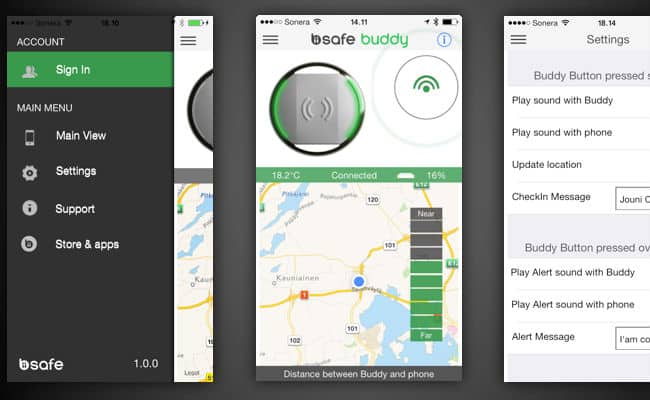 Bluetooth Safety Device: BiiSafe Buddy