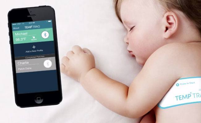 Wearable Child Thermometers : smart wireless thermometer