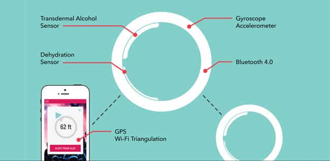 Vive Bluetooth Social Safety Device structure