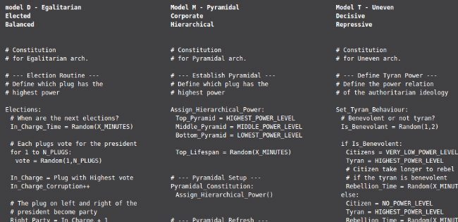 Model Type Descriptions