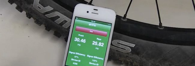 Smart bike tire pressure system: BTPS