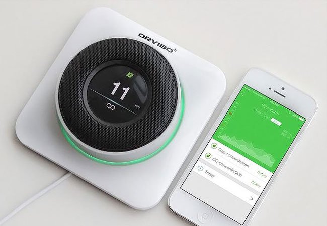 WiFi gas and carbon monoxide detector: Kepler