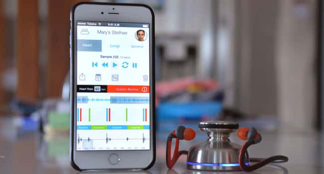 Bluetooth Stethoscope Stethee for smarthpones