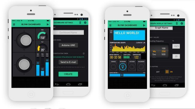 Smart DIY Hardware Apps: Blynk