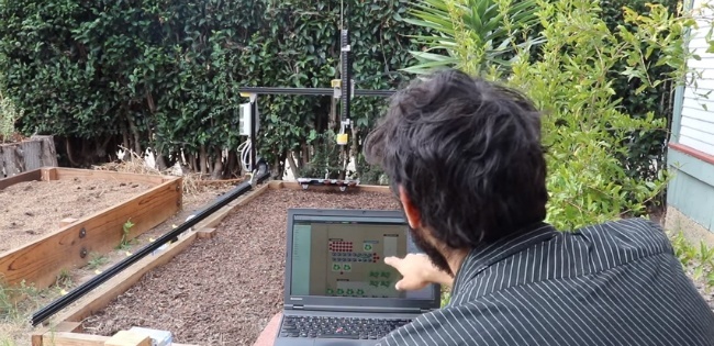 Calibrating Farmbot using interfa