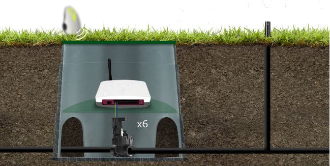 new wifi enabled irrigation system