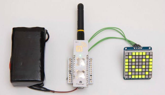 Long Range Wireless Arduino: Flutter