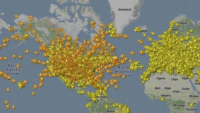 Real-Time Air and Marine Traffic