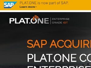 SAP Acquires Plat.One as part of $2B IoT Investment Strategy