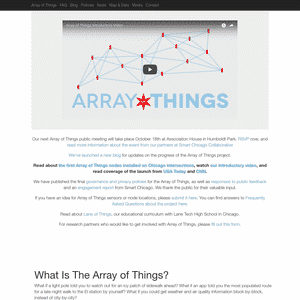 ARRAY OF THINGS