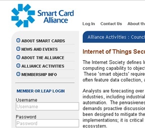 SMART CARD ALLIANCE IOT SECURITY ALLIANCE