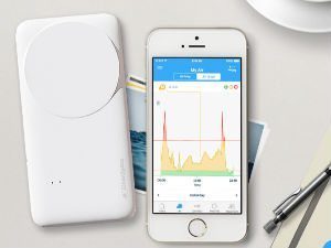 CleanSpace Tag - Energy Harvesting Portable Air Pollution Sensor