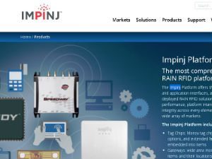 RFID provider Impinj IPOs