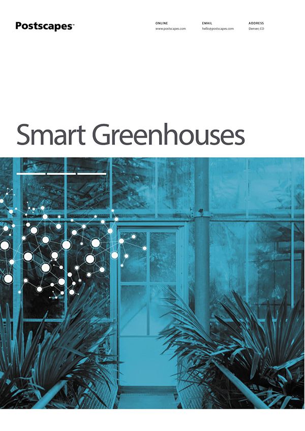 smart greenhouse cover