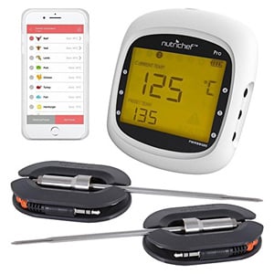 Smart Bluetooth BBQ Grill Thermometer Image