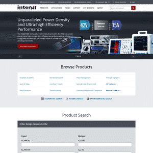 Intersil (Acquired by Renesas) Thumbnail