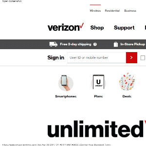 Verizon Wireless Thumbnail