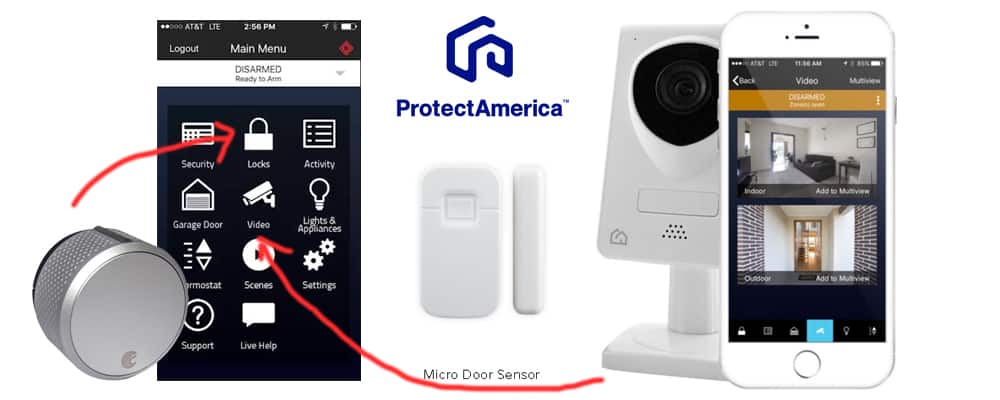 Security Feature Smart Lock ProtectAmerica