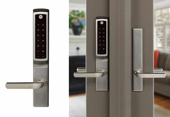 Yale smart lock patio