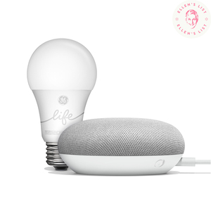 Google Home Mini and Light